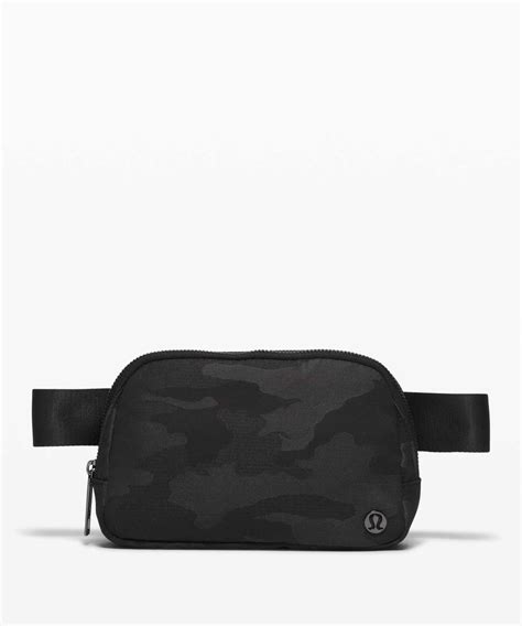 Lulu camo belt bag - LULULEMON Everywhere Belt Bag 1 Litre (Arctic Green/Tidewater Teal) Brand: Lululemon. 5.0 5.0 out of 5 stars 2 ratings. ... LuLu Lemon belt bag on person review. Reviews by Hannah⭐️⭐️⭐️⭐️⭐️ . Videos for related products. 0:06 . Click to play video.